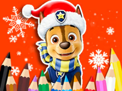 खेल Coloring Book: PAW Patrol Christmas