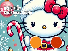 खेल Hello Kitty Christmas Puzzle