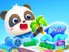 खेल Jigsaw Puzzle: Baby Panda's Dream Town