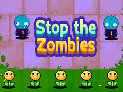 खेल Stop the Zombies