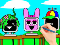 खेल Coloring Book: Sprunki Fun Computer