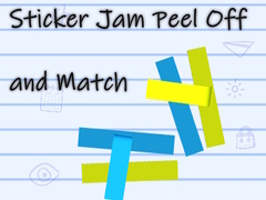 खेल Sticker Jam Peel Off and Match