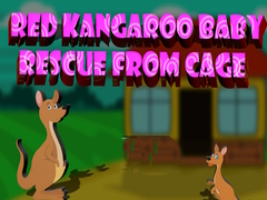 खेल Red Kangaroo Baby Rescue from Cage