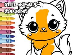 खेल Cute Animals Coloring