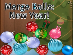 खेल Merge Balls: New Year!