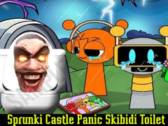 खेल Sprunki Castle Panic Skibidi Toilet