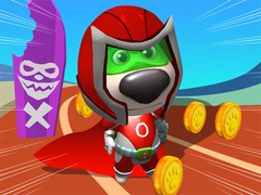 खेल Super Dog Hero Dash