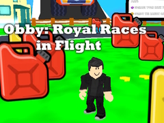 खेल Obby: Royal Races in Flight