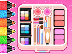 खेल Coloring Book: Makeup Tidy