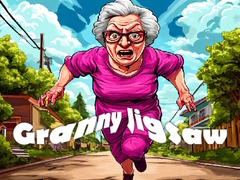 खेल Granny Jigsaw 