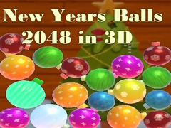 खेल New Years Balls 2048 in 3D