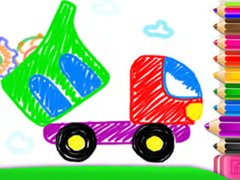 खेल Toddler Drawing: Tanker Truck