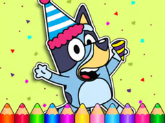 खेल Coloring Book: Bluey's Birthday