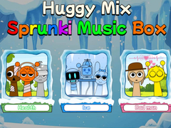 खेल Huggy Mix Sprunki Music Box