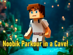 खेल Noobik Parkour in a Cave!