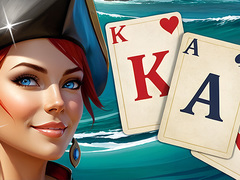 खेल Solitaire Klondike Treasure Island