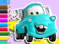 खेल Coloring Book: Mater Cars