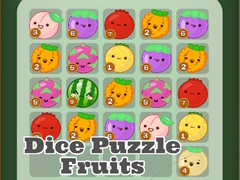 खेल Dice Puzzle Fruits