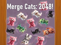 खेल Merge Cats: 2048!