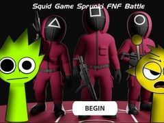 खेल Squid Game Sprunki Fnf Battle