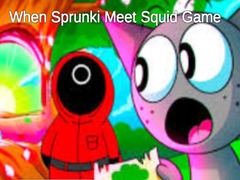 खेल When Sprunki Meet Squid Game