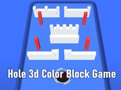 खेल Hole 3d Color Block Game