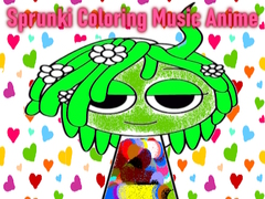 खेल Sprunki Coloring Music Anime