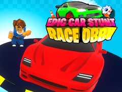 खेल Epic Car Stunt Race Obby