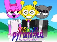 खेल Sprunki Pyramixed: Human Edition