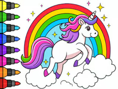 खेल Coloring Book: Magical Unicorn