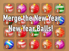 खेल Merge the New Year: New Year Balls!