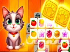 खेल Cat Town Tile Match Puzzle