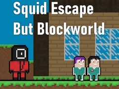 खेल Squid Escape But Blockworld