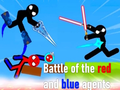 खेल Battle of the red and blue agents