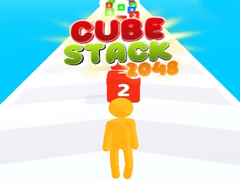 खेल Cube Stack 2048