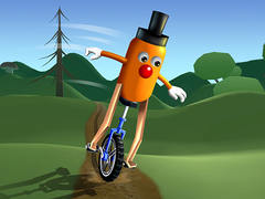 खेल Unicycle Balance 3D