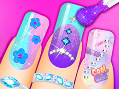 खेल Coloring Book: Nail Art