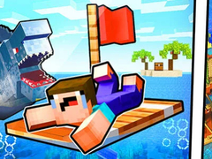 खेल Noob Raft: Ocean Survival