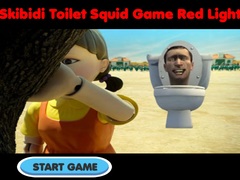 खेल Skibidi Toilet Squid Game Red Light