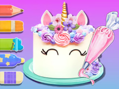 खेल Coloring Book: Unicorn Cake