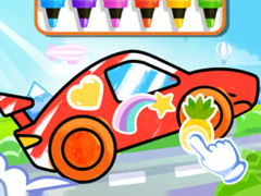 खेल Coloring Book: Racing Car