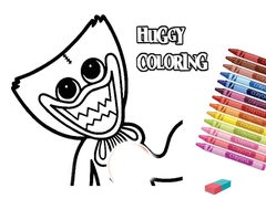 खेल Huggy Coloring