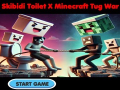 खेल Skibidi Toilet X Minecraft Tug War