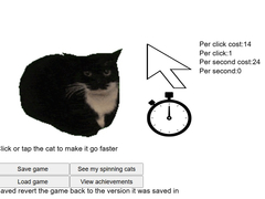 खेल Spinning Cat Clicker