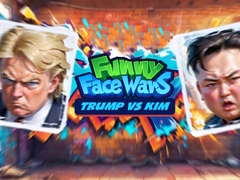 खेल Funny Face Wars Trump vs Kim