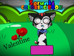 खेल Sprunki Valentine Coloring book