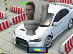 खेल Skibidi Toilet Parking Car