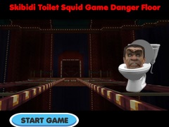 खेल Skibidi Toilet Squid Game Danger Floor