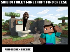 खेल Skibidi Toilet Minecraft Find Cheese