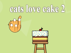 खेल Cats Love Cake 2